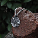 Norse mythology Heimdall Stainless Steel Pendant Necklace Good Quality Viking Jewelry