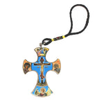 Orthodox Cross Wooden Jesus Christ Christianity Catholic Christmas Church Religious Figure Icons Home Decoration