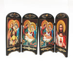 Orthodox Icons Home Decoration Catholic Jesus Christ Screen Virgen Maria Religous Christmas Nativity Scene Figures Church Utensi