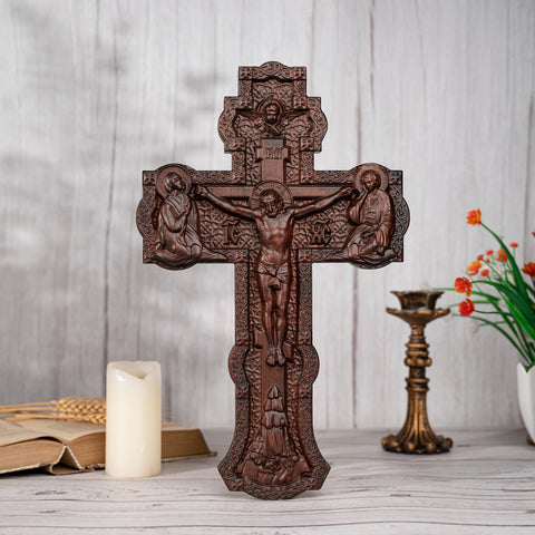 Orthodox carved crosses, Orthodox icon wood, Orthodox products, wall art decoration, Orthodox church supplies