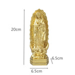 Our Lady of Guadalupe Home Decor Catholic Jesus Ornaments Religious Orthdodox Resin Crafts Church Utensils