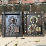 Our Lord Jesus, Orthodox Jesus, wooden plaque, wooden icon wall hanging, home, church, Christian gifts