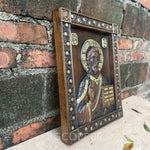 Our Lord Jesus, Orthodox Jesus, wooden plaque, wooden icon wall hanging, home, church, Christian gifts