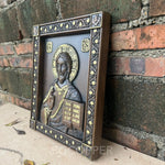 Our Lord Jesus, Orthodox Jesus, wooden plaque, wooden icon wall hanging, home, church, Christian gifts