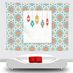 Ramadan Tapestry Wall Decor Islamism Home Decoration Haning Tapisserie Room Tarpot