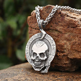 New Fashion Men Jewelry Stainless Steel Norse Mythology Einherjar Pendant Necklace