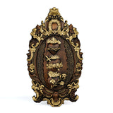 Sacred Heart Wall Decor, Immaculate Heart, Wood Carving Artwork, Jesus Catholic Religious Objects, wall hanging decor christ