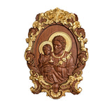 Saint Joseph Wood Carving, Religious Icons, Father's Day Christian Gift, Wall Art Work, Figure Carving, Catholic Home Decor