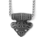 Stainless Steel Women Viking Jewelry Original Skane Mjolnir Hammer Amulet Necklace