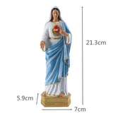 Virgin Mary Home Decor Catholic Church Utensils Resin Statue Scuplptures Orthodox Religious Figures