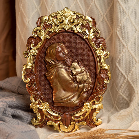 Virgin Mary and baby Jesus, catholic religious statue, home decoration, child jesus religious figure, catholic saint gift