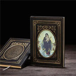 Virgin Notebook A5 Density Board Sticker Hardcover Church Crucifix Religious Christian Gift Orthodox