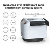 360°Rotating Automatic Card Dealer Machine Fast Accurate Card Dealing Device Automatic 2 in 1 Card Dealer Shuffler Tool