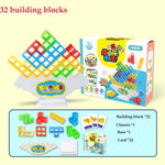 Balance Stacking Board Games Kids Adults Tower Block Toys for Family Parties Travel Games Boys Girls Puzzle Buliding Blocks Toy