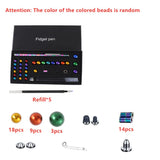 Fidget Pen Writing Spinning Antistress Stylus Pen Hand Finger Rotating Stress Reliever Magnetic Multifunction Capacitive Pen