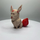 Demon Eevee Rock 3D Printed, Evil Eevee Rock Figurine