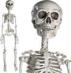 30 Inch Halloween Giant Skeleton - Full Body Halloween Skeleton with Movable Joints for Best Halloween Decoration