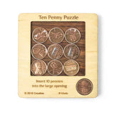 Penny Coin Puzzle IQ Games Brain Teasers for Adults and Children Rompicapo Difficili Gifts Collection Juegos De Mesa Divertidos