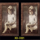 3D Changing Face Ghost Picture Frame Halloween Decoration Horror Craft Supplies Haunted House