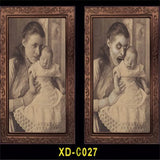 Halloween Decoration 3D Changing Face Moving Picture Frame - Spooky Ghost Portrait Halloween Wall Decoration
 