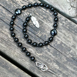 Black Onyx Witches Ladder Prayer Beads