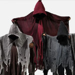 Halloween cloak cos adult children zombie skull cloak props horror ghost way