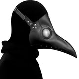 PU Steampunk Bird Plague Doctor Mask Long Nose Beak Mask Retro Cosplay Masks Party Carnival Costume Props Accessories