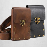 Medieval Renaissance Waist Ring Belt waist pouch bag Costume For Women Men Viking Knight Pirate Cosplay Leather Retro pockets