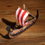 2020 New Style Viking Dragon Boat  with Sail Home Decoration as gift