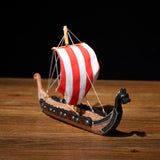 2020 New Style Viking Dragon Boat  with Sail Home Decoration as gift