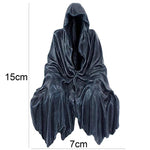 Reaping Solace The Creeper Reaper Sitting Statue  Gothic Sculpture