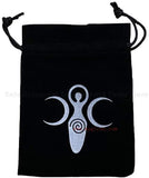 Altar Tarot Cloth,Triple Goddess Moon Phases Astrology Tarot Cards Divination Special Tablecloth Tarot Altar Cloth Table Cloth(with Bag)