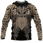 Elevate Your Street Style with 2024 Men's Hoodies: Featuring Eagle Tattoo Patterns and Viking-Inspired 3D Prints for a Fashionable and Casual Harajuku Hip Hop Look, Perfect for Autumn and Winter