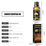 Ginger Slimming Essential Oils Fast Lose Weight Fat BurnThin Leg Waist Slim Massage Oil Beauty Health Firm Men Body Care| |