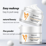 Lazy Concealer Cream Beauty V7 Natural Nude Makeup Instant Whitening Moisturizing Cream Vitamin H Nourish Skin Care Product 50g