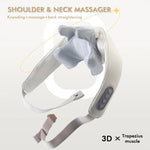 Electric Neck And Back Massager Wireless Neck And Shoulder Kneading Massage Pillow Cervical Back Muscle Relaxing Massage Shawl