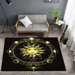 3D Print Sun Goddess Carpet Bohemia Rug For Living Room Baby Play Mat For Kids Adults Floor Carpet Home Decor Outdoor Carpet