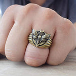 Death's Head Hawkmoth Moth Ring