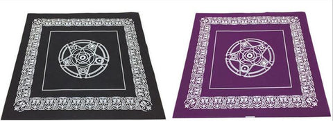 49*49cm pentacle Tarot game tablecloth non-woven material board game textiles  tarots table cover playing cards Tarot &Divination