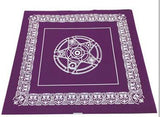 49*49cm pentacle Tarot game tablecloth non-woven material board game textiles  tarots table cover playing cards Tarot &Divination