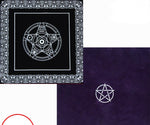 49*49cm pentacle Tarot game tablecloth non-woven material board game textiles  tarots table cover playing cards Tarot &Divination