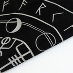 49x49cm Tarot Pagan Altar cloth Black flannel magic tablecloth Divination tablecloths constellation Tarot &Divination