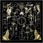 Tarot Table Altar Cloth Metaphysical  Pendulum Divination Tablecloth