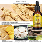 Ginger Hair Growth Essential Oil Fast Growing Products Natural Anti Hair Loss Prevent Hair Dry Frizzy Damaged Repair Care