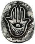 Witchcraft~A4502HA Hamsa Pocket Stone