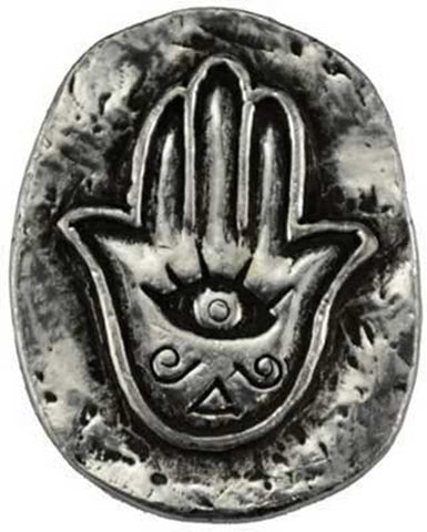 Witchcraft~A4502HA Hamsa Pocket Stone