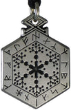 Soloman Pentant~Pewter Armanen Runes Pendant: Yggdrasil The Tree of Life