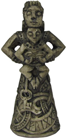 Magicun Altar~Dryad Design Norse Goddess of The Hearth Frigga Figurine - Stone Finish