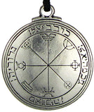 Soloman Pentant~Pewter Key of Solomon Pentacle of Mercury Talisman Pendant