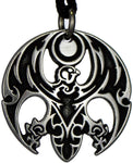 Soloman Pentant~Pewter Horus the Avenger Egyptian Pendant Falcon Necklace